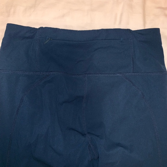 Sweaty Betty Crop Leggings blue with mesh detail - Picture 4 of 5